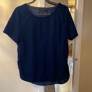 Banana Republic velvet top size L